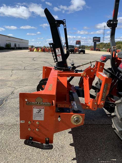 land pride snow blower for skid steer|used loader mounted snow blower.